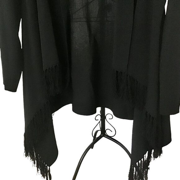 Chico’s Open Front Fringe Cardigan - Picture 3 of 3